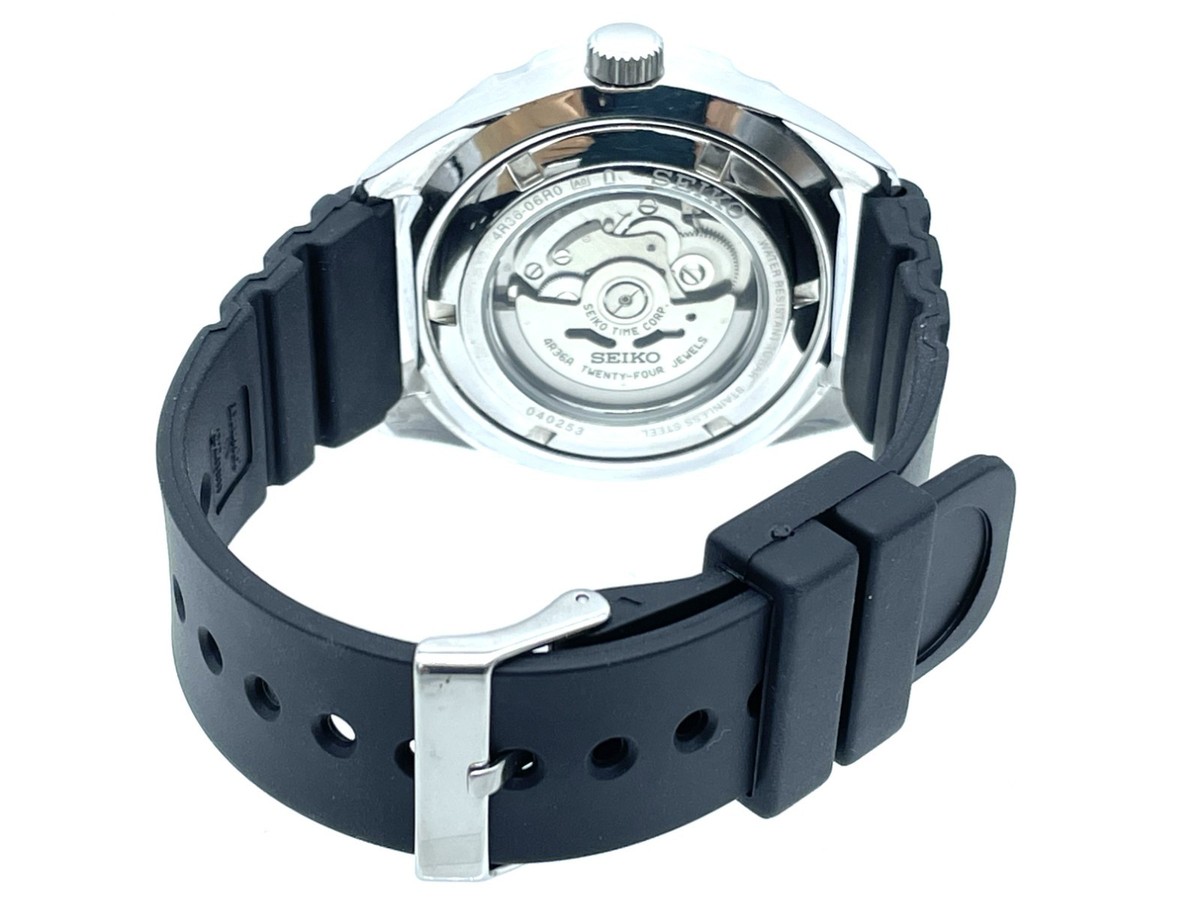 Near MINT SEIKO 5 Sports Automatic Watch Navy Blue Dial