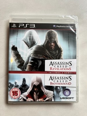 Assassin's Creed Revelations & Brotherhood - PS3 Sony Factory Sealed!