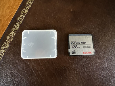 SanDisk 128GB Extreme PRO CFast 2.0 Memory Card