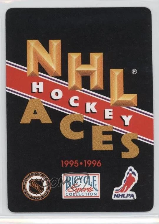 1995-96 Bicycle NHL Hockey Aces Box Set Mark Messier #JC HOF - Image 2 of 2