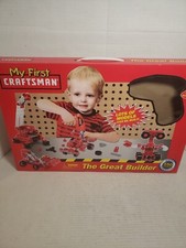 My First Craftsman Great Builder Set 550-Piece Kids Toys Building Blocks Ed