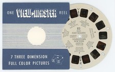 Old Fort Niagara Youngstown New York 1955 RARE View-Master Reel 83
