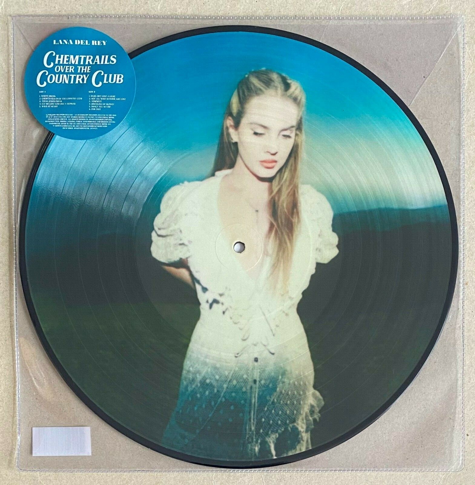 LANA DEL REY * CHEMTRAILS OVER THE COUNTRY CLUB * OOP EXCLUSIVE PICTURE VINYL