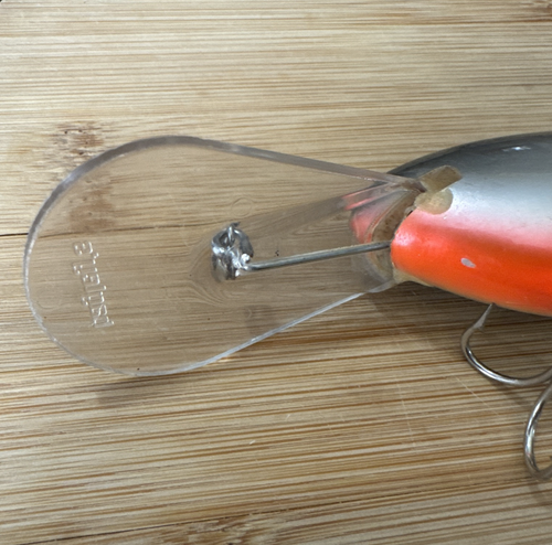 Vtg Bagleys DB3 Magnum Silver Black Fishing Lure Crankbait 5" Lg Plastic Bill - Picture 6 of 18