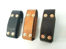  Leather Sheath for  Leatherman Wave. Case Only Tough (3 CASES) 