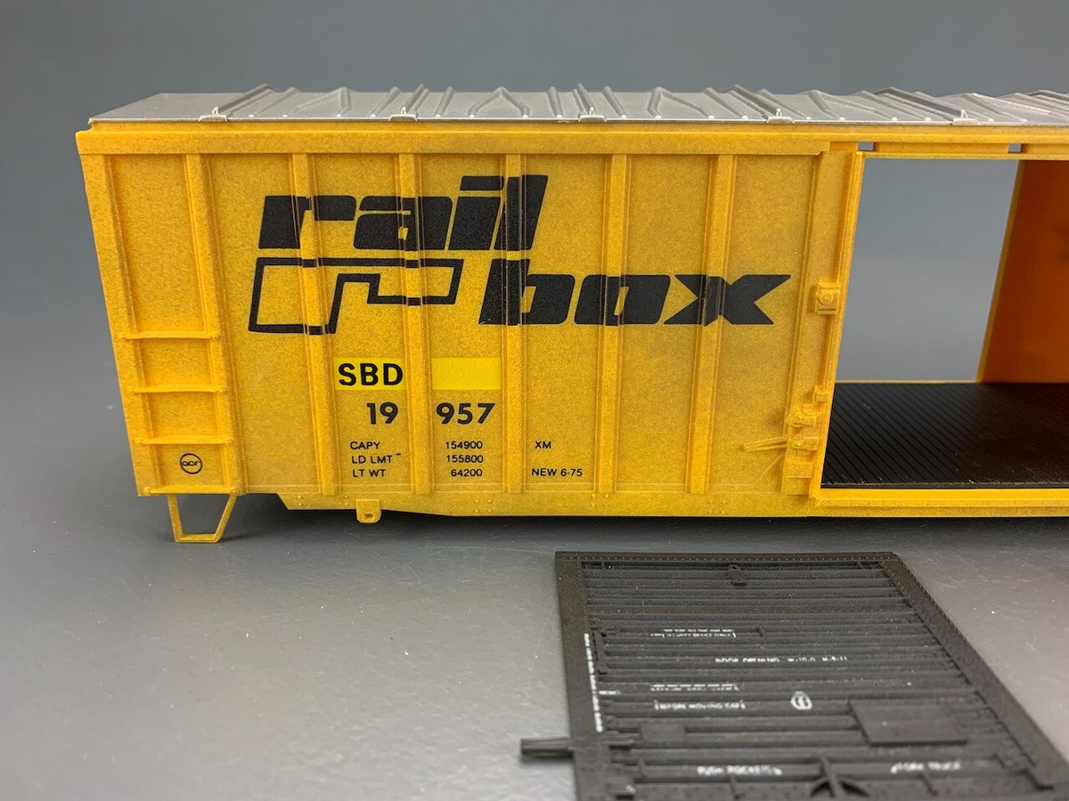 【Landgraff】 Blues Box 初期シリアル O Scale Weaver Modern OB SD 50' Boxcar Seaboard /Railbox