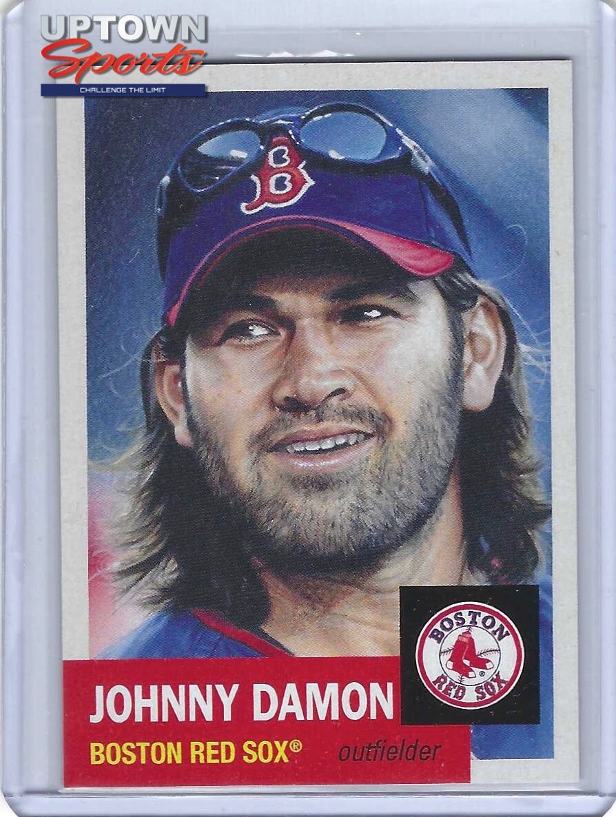 2021 TOPPS LIVING SET CARD #485 - JOHNNY DAMON - BOSTON RED SOX