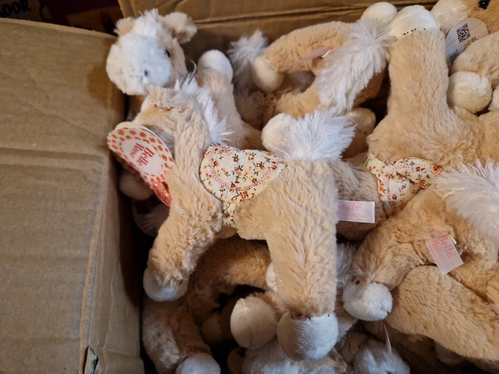 JOB LOT 43x Brown Horse teddy Horse soft toy horses Keel toys plush toy