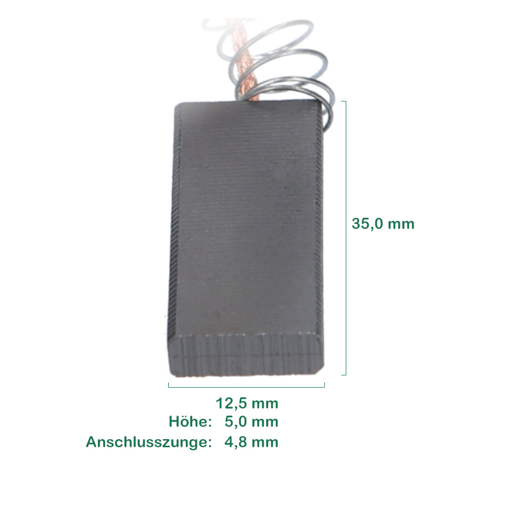 2x Kohlebürsten Motorkohlen Für Bosch GSS28A 0601288139 Schwingschleifer GBM450 0601144035