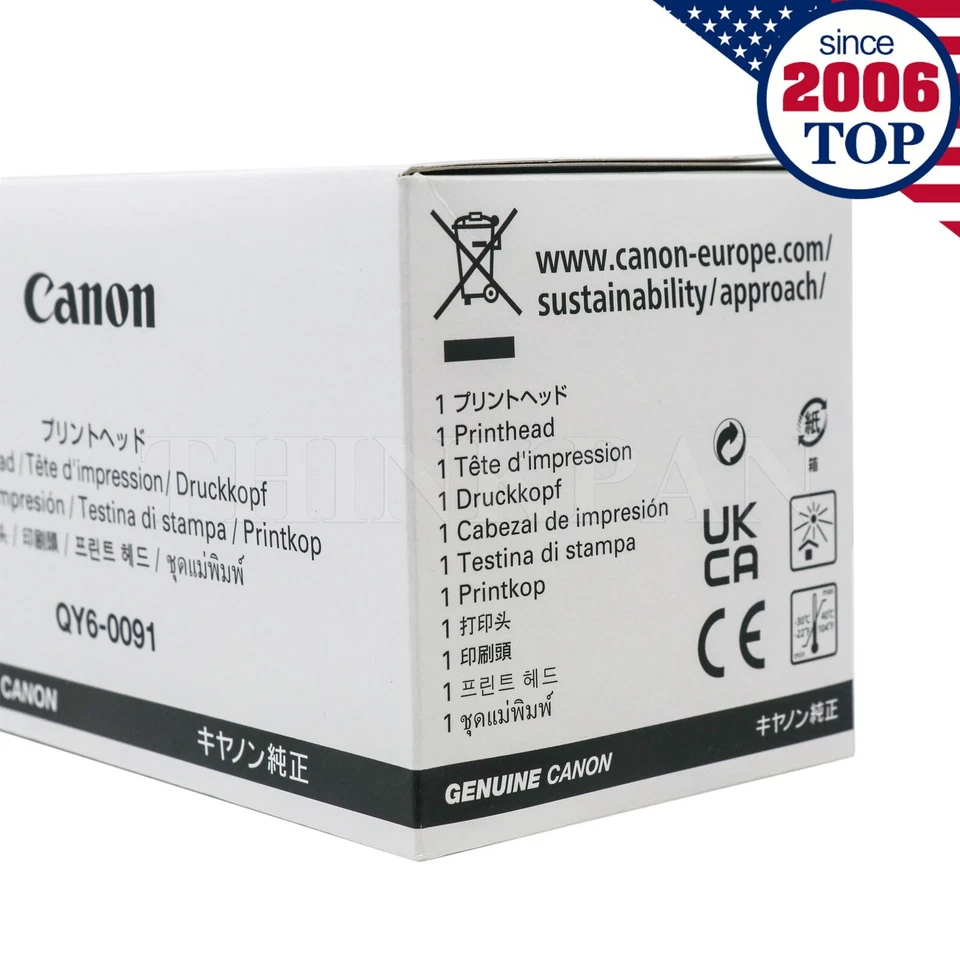Nuevo cabezal de impresión genuino Canon QY6-0091-020 para Maxify GX5020 GX6020 GX6050 GX7050 Foto 4 de 4