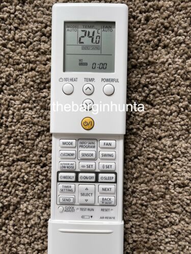 Fujitsu Air Conditioner GENUINE Remote Control AR-REW1E NEW - Picture 2 of 2