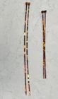 Tortoise Shell knitting needles, size 11 - 3.00 mm  Length 22cm or 30cm