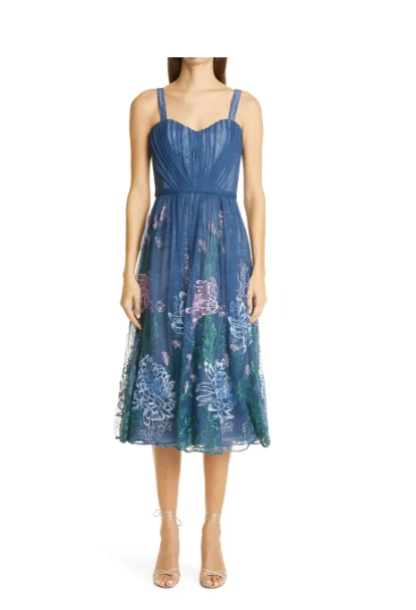 Marchesa cocktail top dress sale