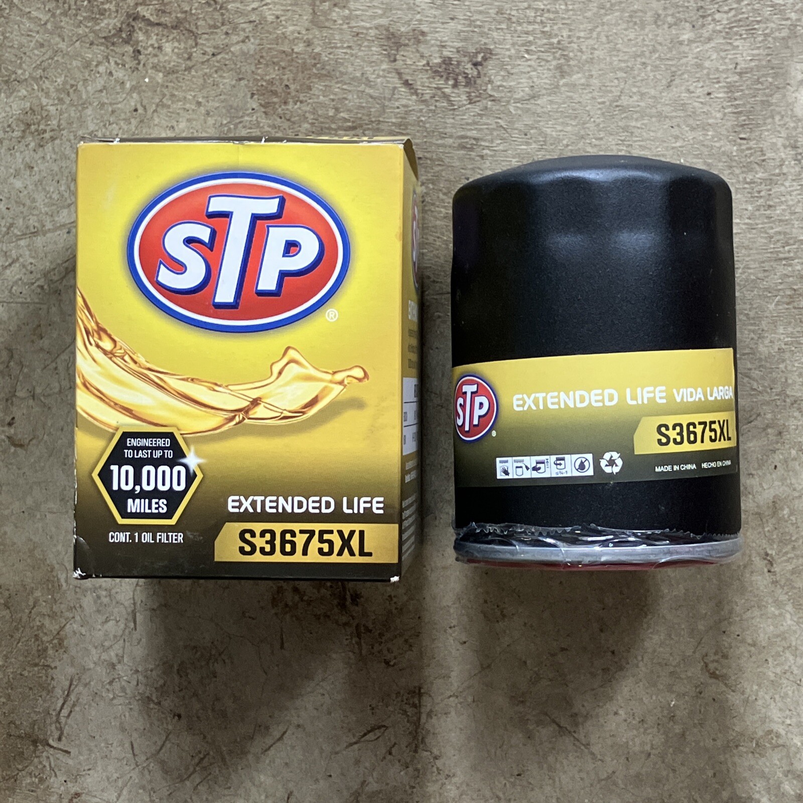 New!  STP Extended Life S3675XL. Engine Oil Filter Replaces Bosch 3423 TG3675