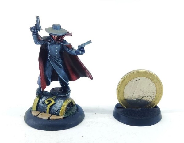 Miniatura Pintada The Black Mist 28/32mm | Painted RPG Wargame