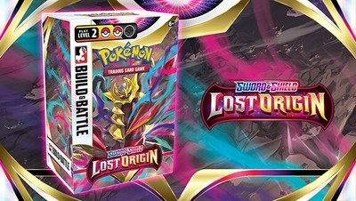 Pokemon Build and Battle Kit | Lost Origin Booster 4x | Pre Release | Eng Bundle