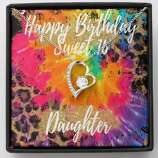 Sweet 16 Daughter, Jewelry Gift,  Gift for Daughter, Gifts for Her, Celebration 