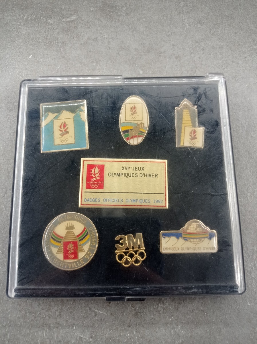 Box 7 PINS OLYMPIC GAMES ALBERTVILLE 19992 REF08180J | eBay