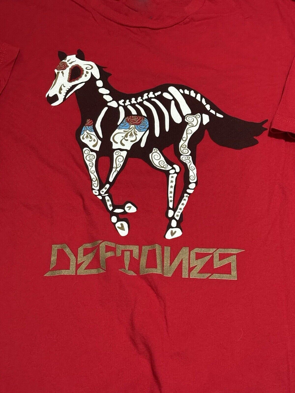 T shirt Deftones White Pony Dia De Los Deftones maglietta unisex cotone S 5XL LI1389