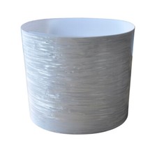 11" x 60" Drum Wrap 0.50mm Musical Instrument Deco Sheet Pearl White Oyster