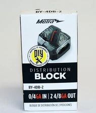 Metra BY-4DB-2 Power/Ground Distribution - Black