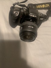 Minolta Maxxum 400si 35mm SLR Camera w/AF Zoom 35-70 Lens AF75-300 lens