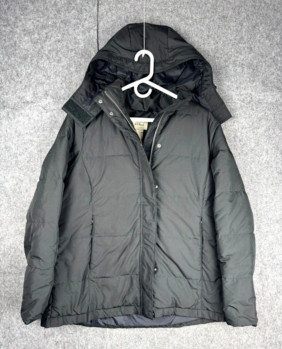 LL Bean Down Puffer Jacket Women's Medium Regular Ultrawarm
