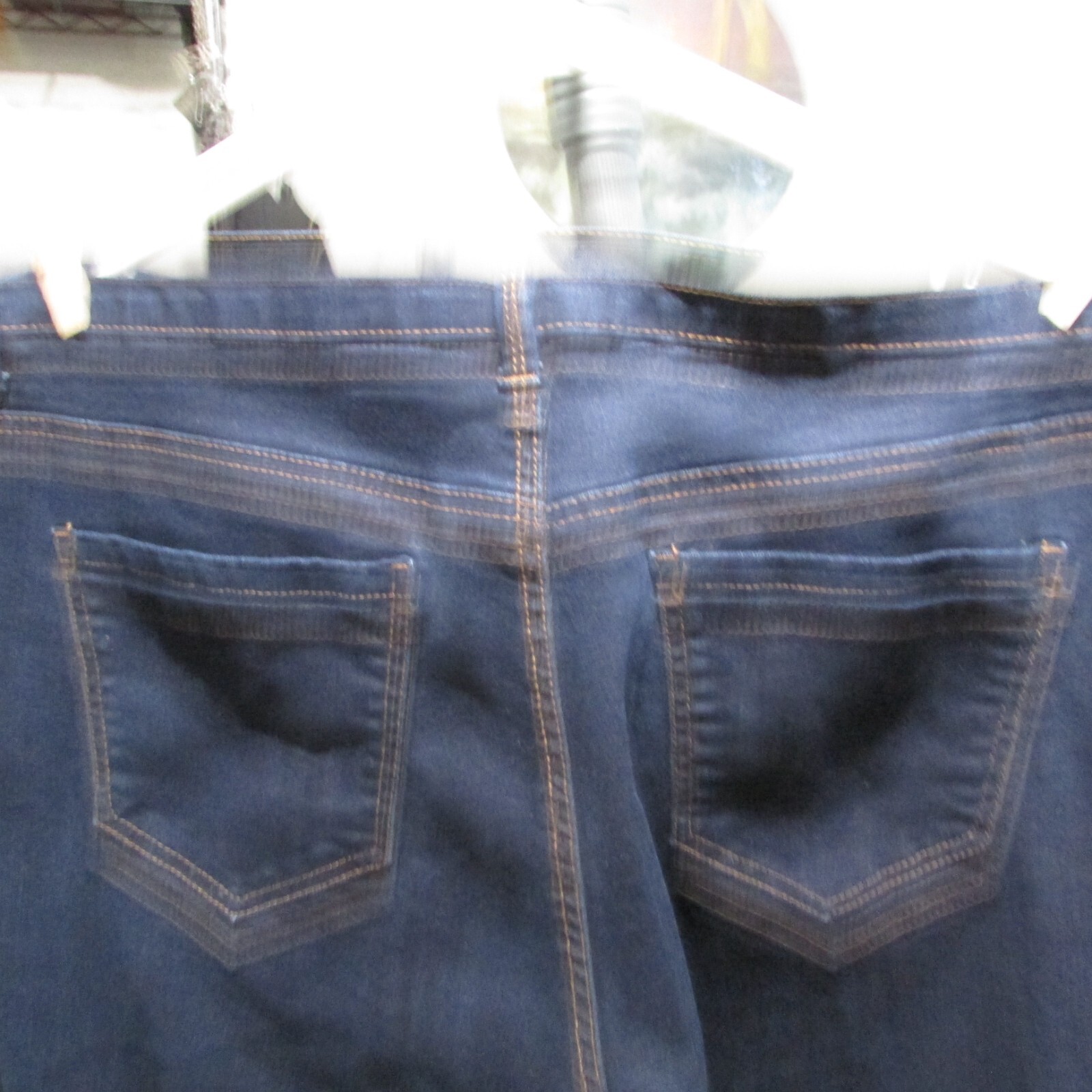 Gloria Vanderbilt Amanda Women's Indigo Stretch Jeans Plus Size 18W EUC