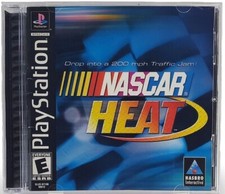 PS1 :  NASCAR HEAT  !!   Black Label    Complete w/Manual