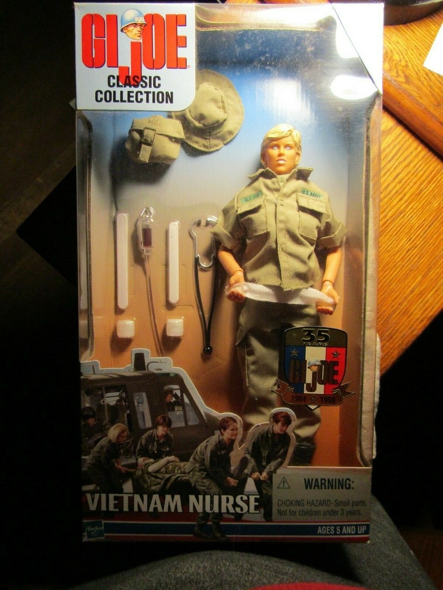 GI JOECLASSIC COLLECTIONVIETNAM NURSEWHITEBLONDE HAIR