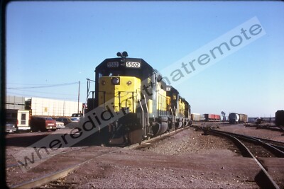Original Dia Chicago & Northwestern CNW 5502 EMD GP40 Proviso ILL 1985 (6V) (8