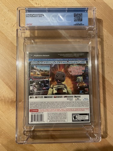 LittleBigPlanet Karting (Sony PlayStation 3, 2012) CGC 9.6 A+ Sello PS3 Racing - Imagen 3 de 3