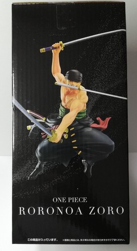 One piece Roronoa Zoro Figure Ichiban Kuji Prize A Impregnable Sword with box - Foto 3 di 13