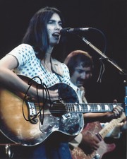  EMMYLOU HARRIS FOLK SINGER GUITARIST SIGNED 8X10 PHOTO B w/COA COUNTRY PROOF