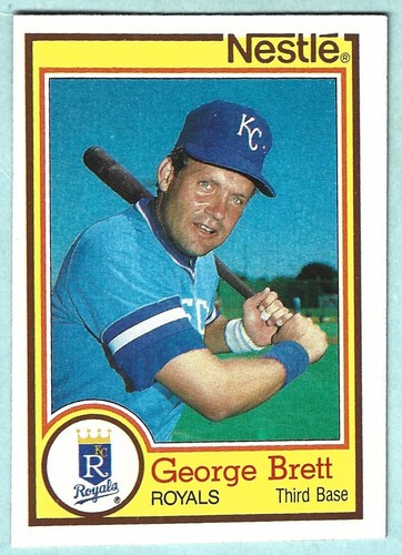 George Brett #3 1984 Topps Nestle Dream Team card