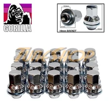 20 GORILLA JAGUAR M 12x1.5 OEM OE STOCK FACTORY WHEELS RIMS MAG LUG NUTS CHROME