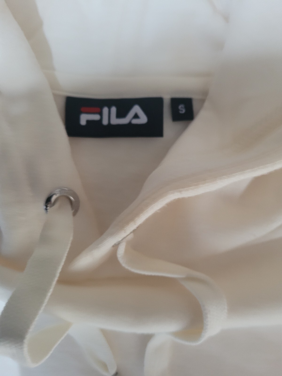 FELPA CON CAPPUCCIO DA DONNA FILA TAGLIATA PICCOLA