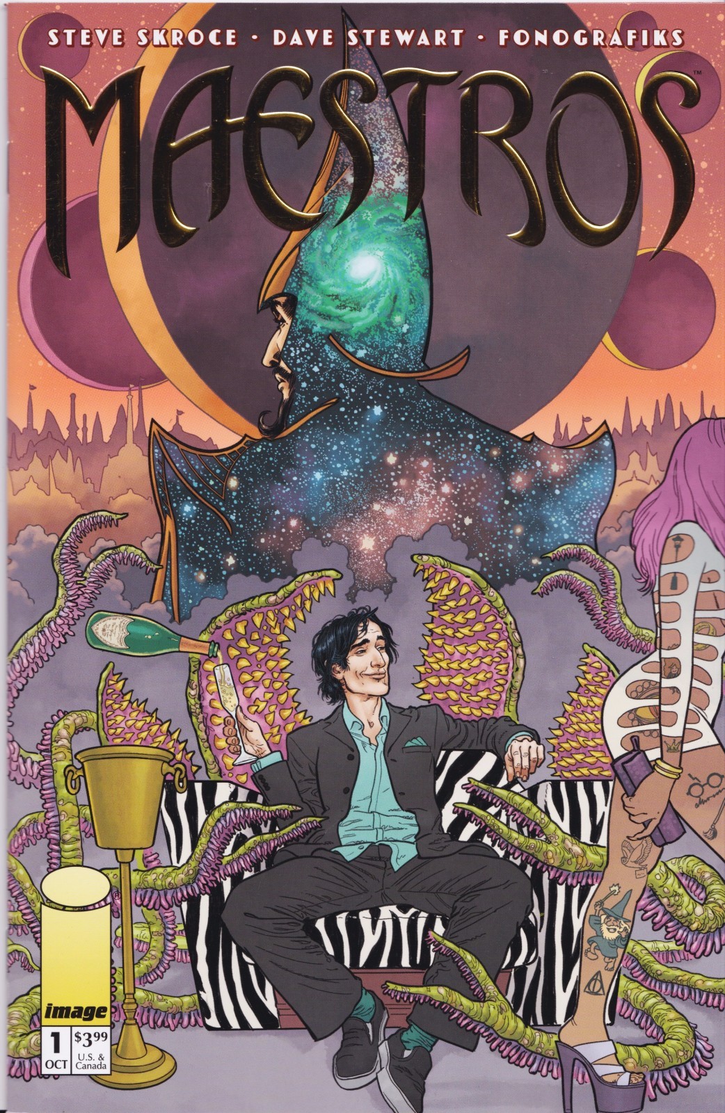 MAESTROS (2017) #1 Steve Skroce RETAILER APPRECIATION Cover