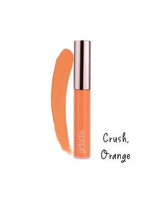 Girlactik Long Lasting Matte Lip Paint Liquid Lipstick Crush 1 Pc USA Brand
