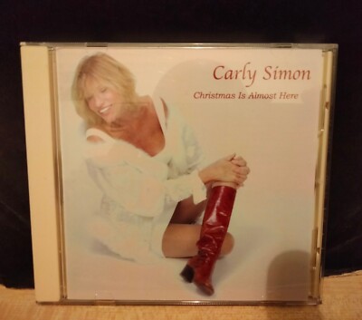 CARLY SIMON CHRISTMAS IS ALMOST HERE CD ALBUM 2002 RHINO LABEL