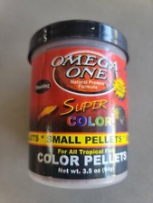 Omega One Floating Pellet Food 3.5 Oz Super Color     
