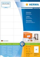 Herma Universal-Etiketten Premium, 70 X 36 Mm, Weiá