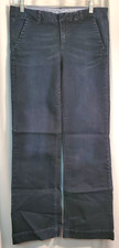 Tommy Hilfiger Woman's Denim Trouser Size 6 Wide leg Blue Jeans