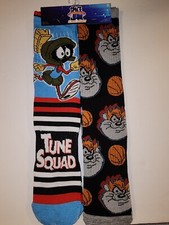 New 2 Pack Space Jam Tune Squad Socks
