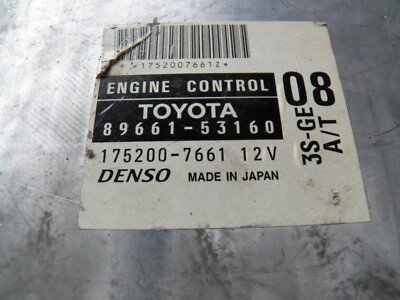 Toyota Altezza SXE10 2.0L Automatic Engine Control Unit Toyota Altezza SXE10 2.0L Automatic Engine Control Unit