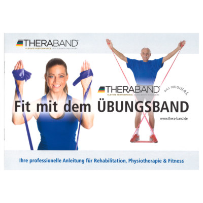 Thera Band Broschüre ''''Fit mit dem Übungsband'''' - Übungen Anleitung Training 29 
