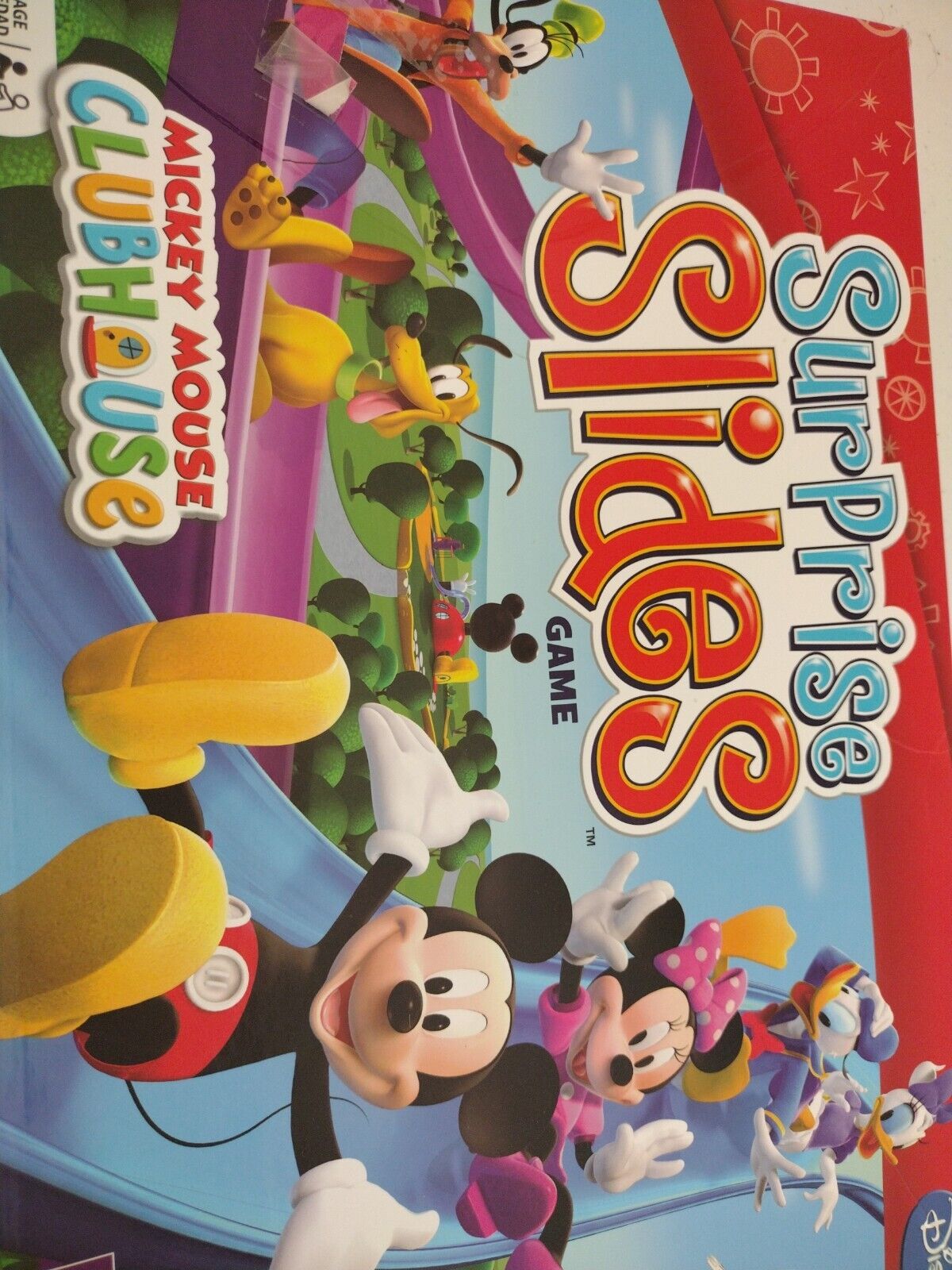 Mickey Mouse Clubhouse Surprise Slides Board Game Complete Family Fun  Disney Jr.