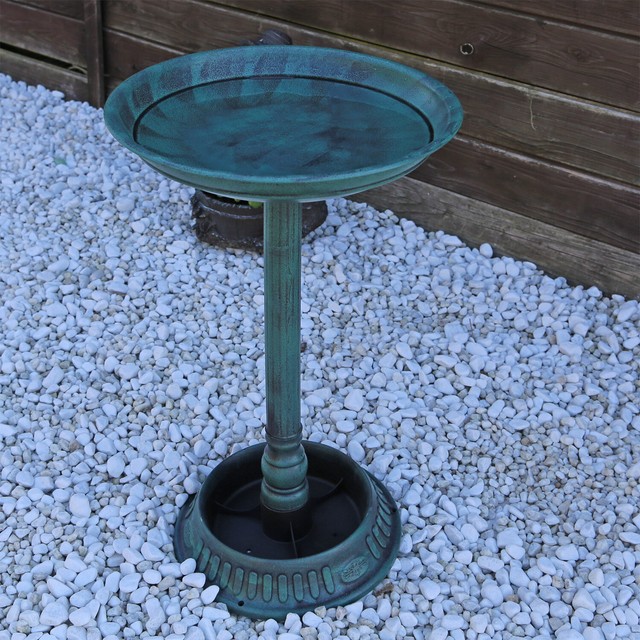 CLGarden Vogeltränke Vgt1 Vogelbad Vogel tränke Bad für Garten Terrasse