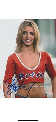 【中古】 Britney / Britney Spears Britney Spears Dual Signed Photo With Dual COAs 💯 Guaranteed