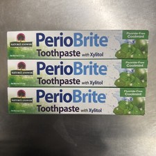 Periobrite Naturally Brightening Toothpaste Cool Mint 4 Oz Pack Of 3 Exp05/27